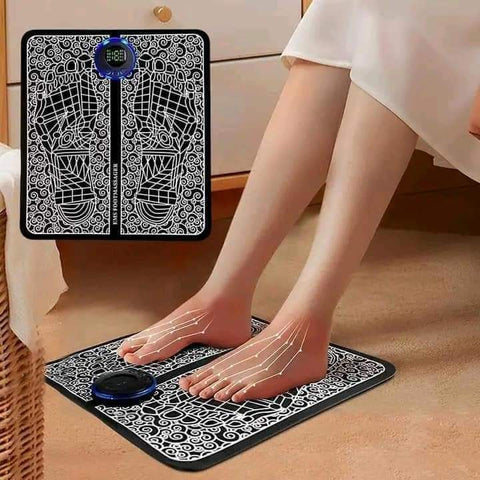 Image of Electro masajeador de pies relajación reduce inflamación